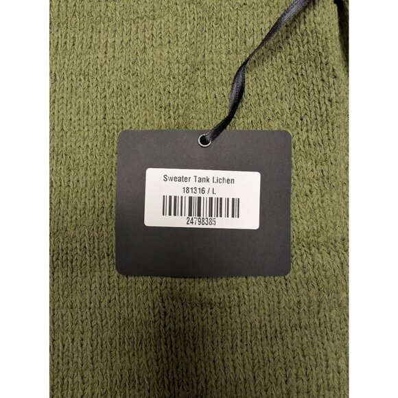 DYI Women's Sweater Tank Top Lichen Green Size Large - Picture 7 of 8